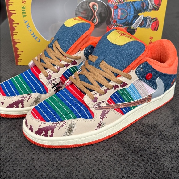Cold Sins “Chucky the Slayer” Dunks size 5 Men’s